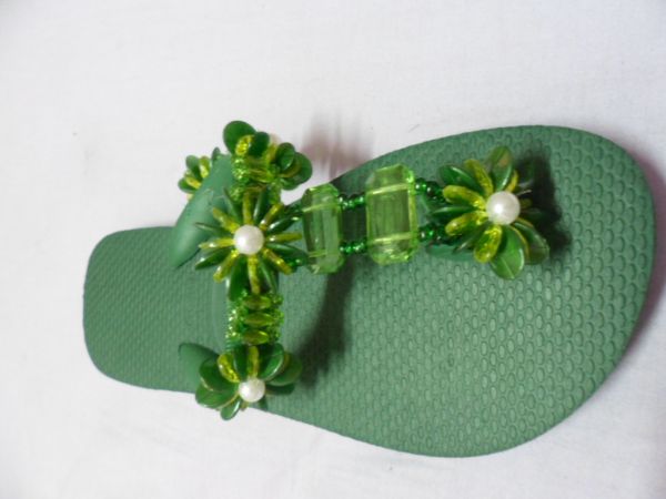 Chinelo verde