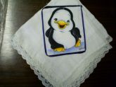 Fralda de boca (Pinguim)